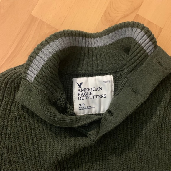 ✨AEO✨ AMERICAN EAGLE ✨ MENS Thick Knitted Sweater - Picture 5 of 8